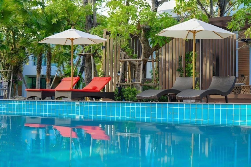 Chatnipa Beach Resort By Morseng Ban Hat Lek Экстерьер фото