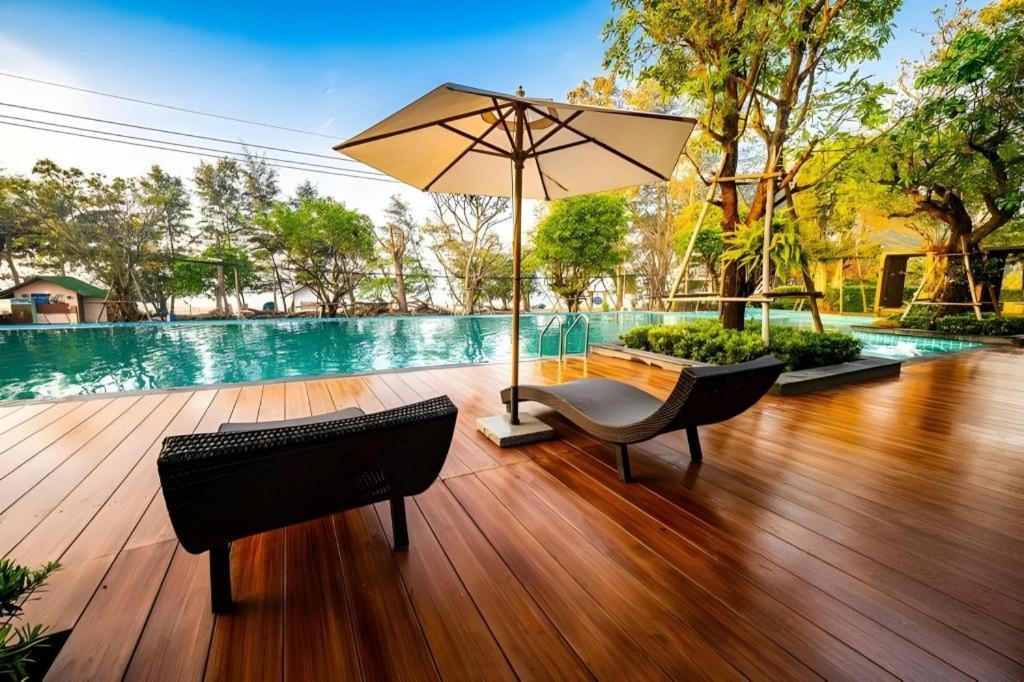 Chatnipa Beach Resort By Morseng Ban Hat Lek Экстерьер фото
